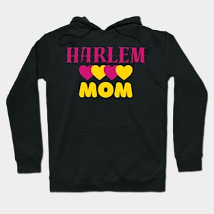 Harlem Mom With Hearts Hoodie